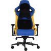 Крісло ігрове GT Racer X-0724 Blue/Yellow зображення 2