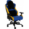 Кресло игровое GT Racer X-0724 Blue/Yellow изображение 5