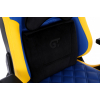 Кресло игровое GT Racer X-0724 Blue/Yellow изображение 9