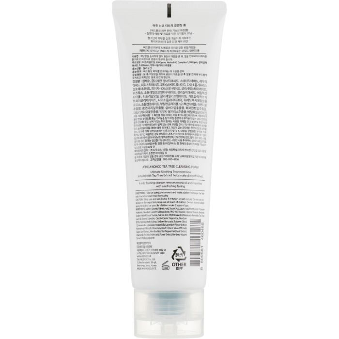 Пінка для вмивання A'pieu Nonco Tea Tree Cleansing Foam 130 мл (8809581460485) зображення 2