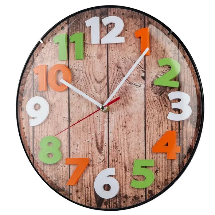 Настінний годинник Technoline Wood Brown (WT7435) (DAS301308) зображення 2