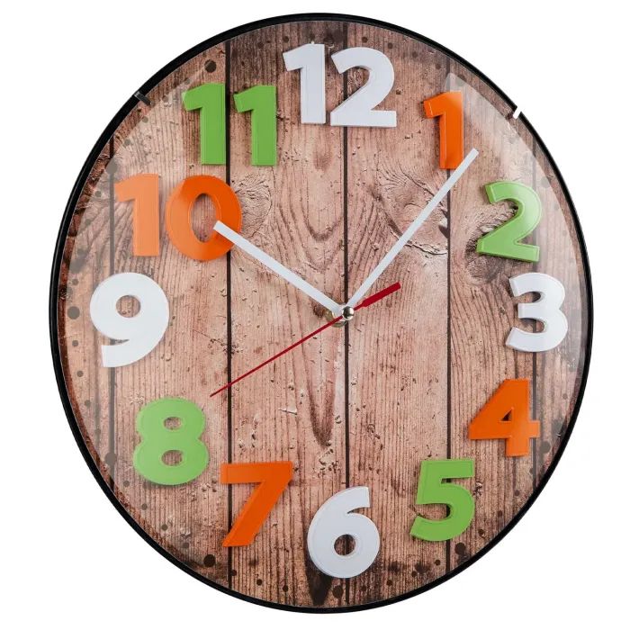 Настінний годинник Technoline Wood Brown (WT7435) (DAS301308) зображення 3