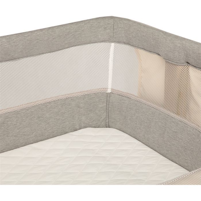 Кроватка Lionelo приставная Leonie Grey Stone (LO-LEONIE GREY STONE) изображение 8