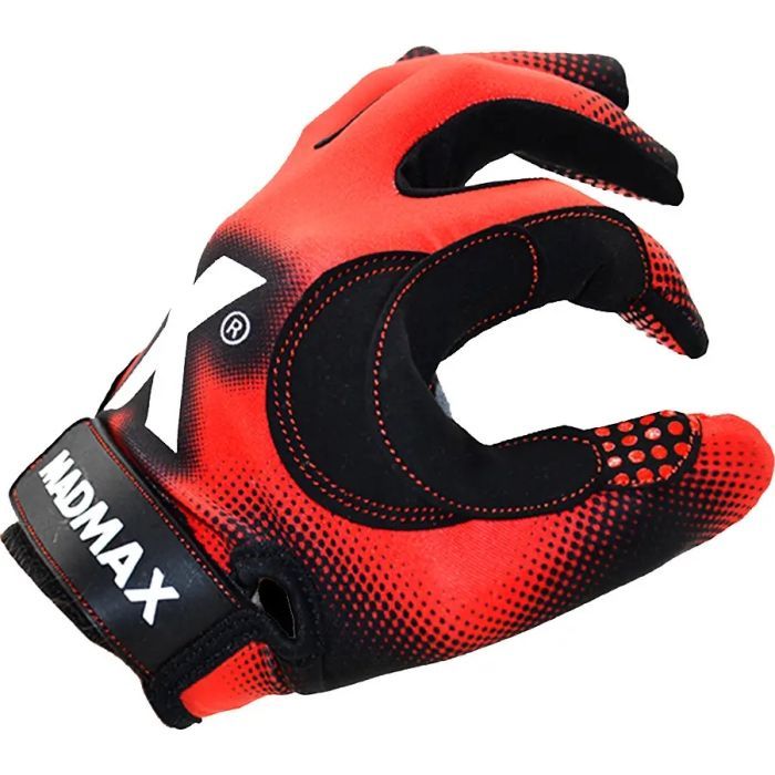 Перчатки для фитнеса MadMax MXG-101 X Gloves Black/Grey/Red XL (MXG-101-RED_XL) изображение 10