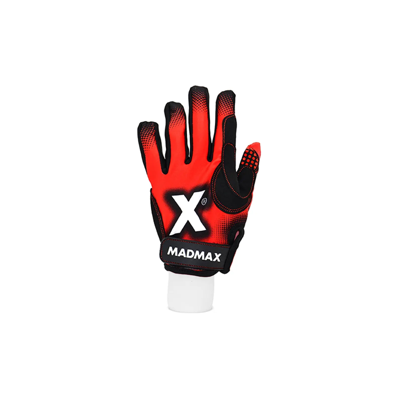 Рукавички для фітнесу MadMax MXG-101 X Gloves Black/Grey/Red L (MXG-101-RED_L) зображення 2