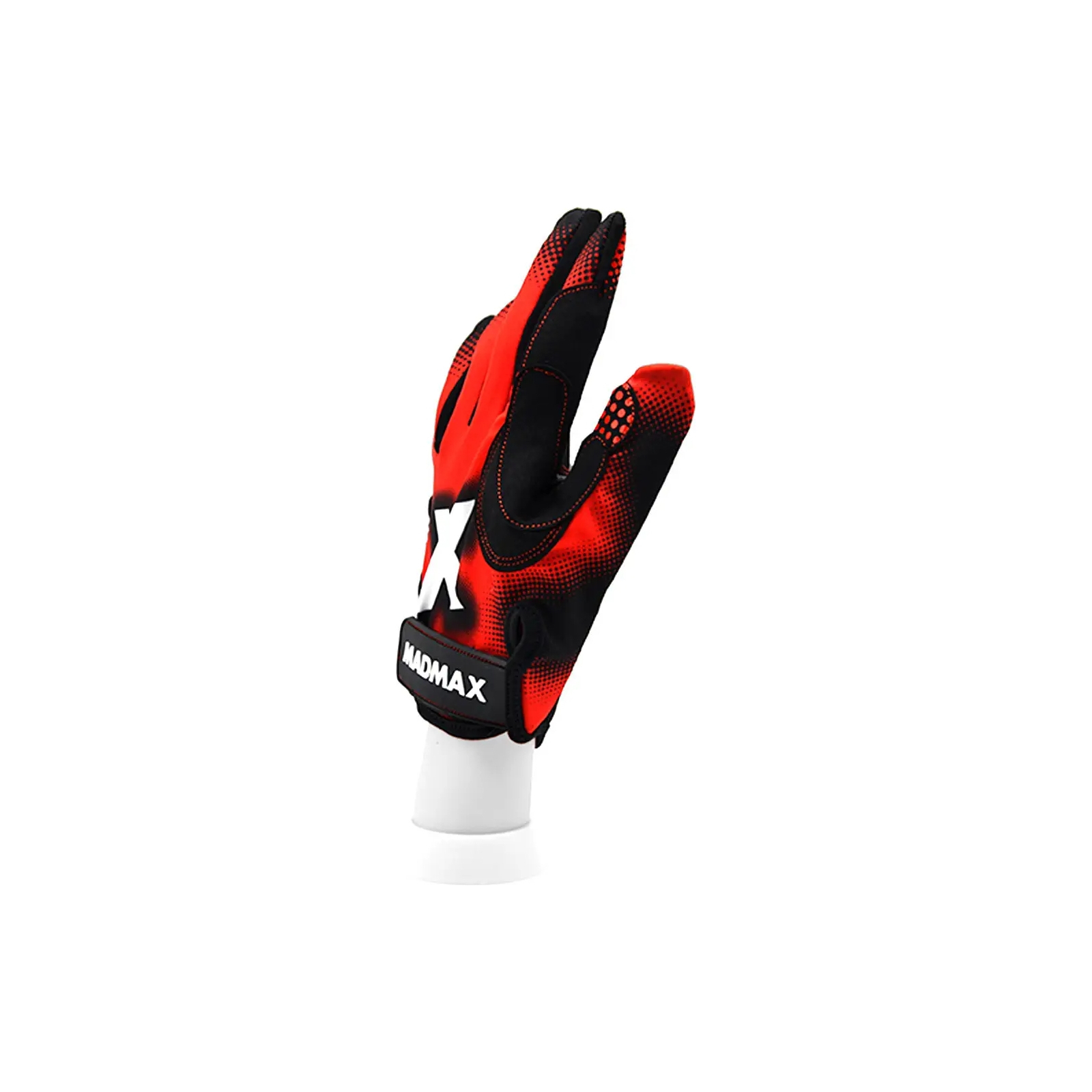 Рукавички для фітнесу MadMax MXG-101 X Gloves Black/Grey/Red XL (MXG-101-RED_XL) зображення 4