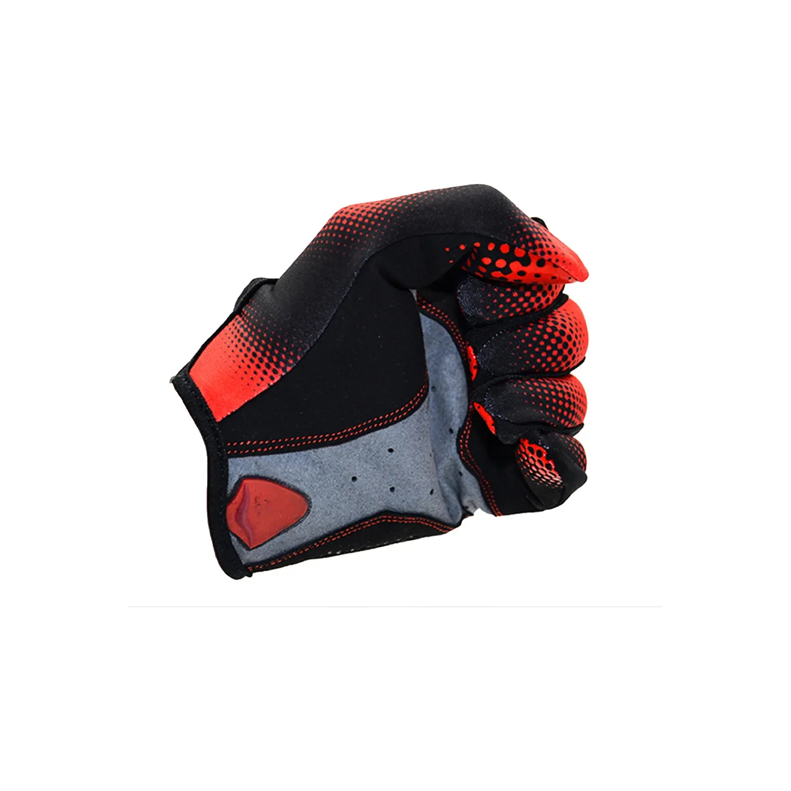 Рукавички для фітнесу MadMax MXG-101 X Gloves Black/Grey/Red XL (MXG-101-RED_XL) зображення 7