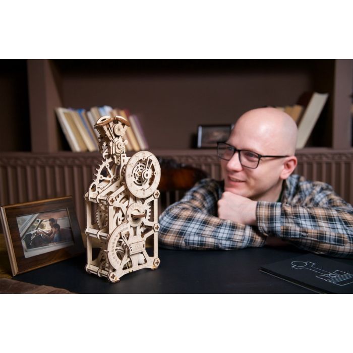 Конструктор Ugears Часы Двигатель (6337516) изображение 11