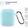 Чохол для навушників Armorstandart Ultrathin Silicone Case With Hook для Apple AirPods 2 Sky Blue (ARM59692) зображення 2