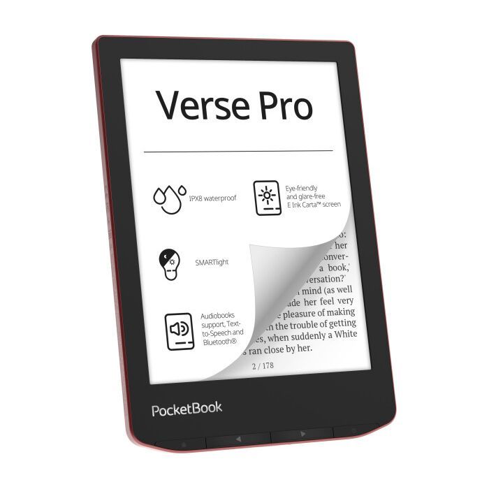 Електронна книга Pocketbook 634 Verse Pro, Azure (PB634-A-CIS) зображення 3