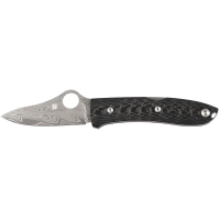 Нож Spyderco SpyOpera Carbon Fiber Damasteel Thor (C255CFPD)
