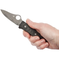 Нож Spyderco SpyOpera Carbon Fiber Damasteel Thor (C255CFPD) изображение 6