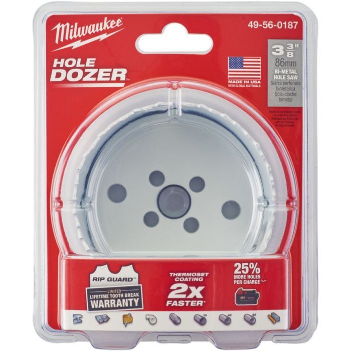 Коронка Milwaukee Bi-Metal 33мм (49560067) изображение 2