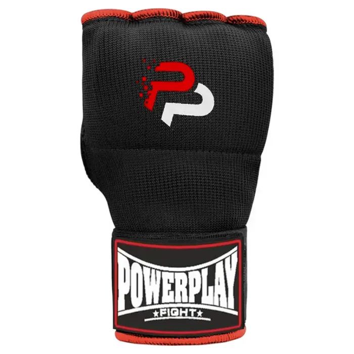Бинты-перчатки PowerPlay 3096 з гелевими подушечками Чорні L (PP_3096_L) изображение 2 Бинты-перчатки PowerPlay 3096 з гелевими подушечками Чорні L (PP_3096_L) изображение 2