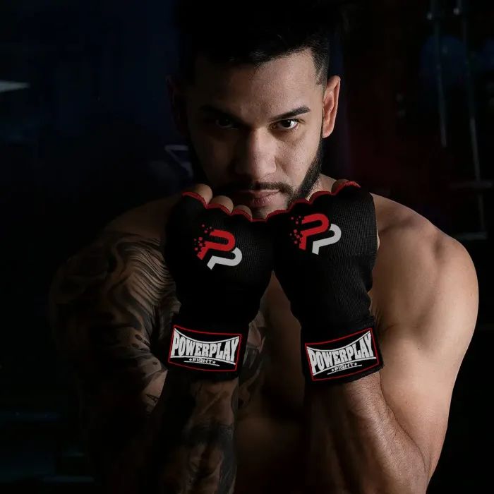 Бинты-перчатки PowerPlay 3096 з гелевими подушечками Чорні L (PP_3096_L) изображение 8 Бинты-перчатки PowerPlay 3096 з гелевими подушечками Чорні L (PP_3096_L) изображение 8