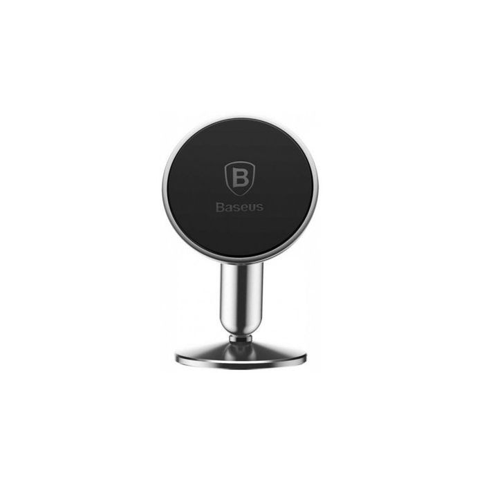 Універсальний автотримач Baseus Magnetic Bullet An on-board (клейка стртрічка) black (SUYZD-01) зображення 2
