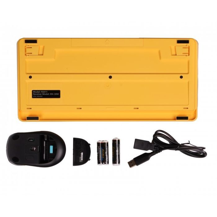 Комплект A4Tech FG1110 Wireless Bumblebee (FG1110 Bumblebee) зображення 6