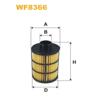 Фото - Топливный фильтр Wix Filters Фільтр паливний Wixfiltron WF8366 