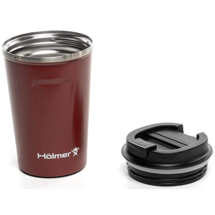 Термокружка Hölmer Compact Чорна (TC-0380-BL Compact) зображення 4