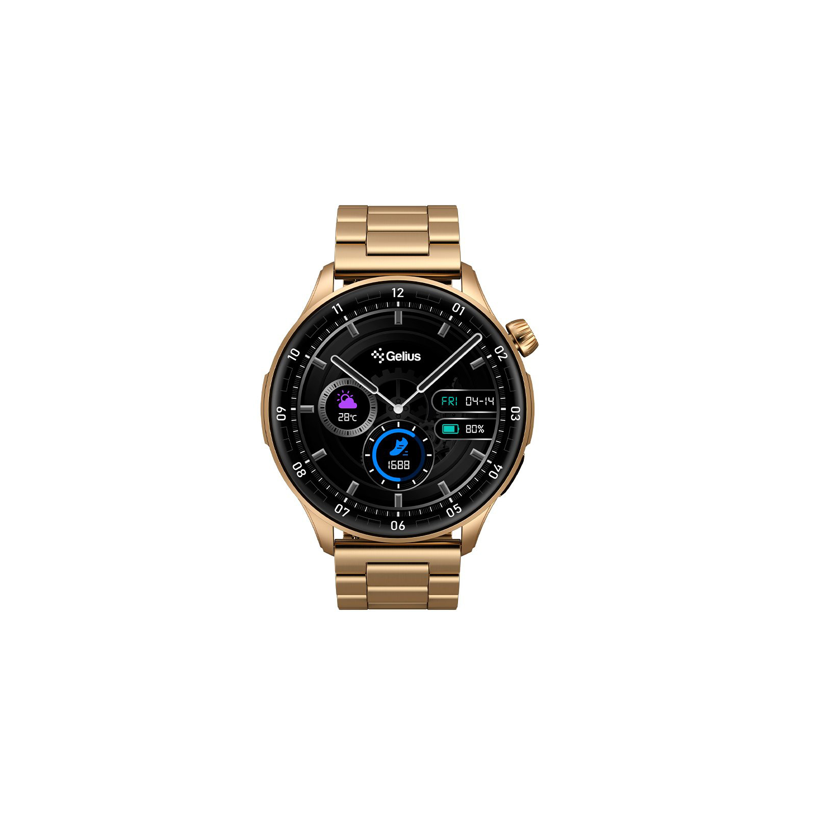 Смарт-годинник Gelius Pro GP-SW010 (Amazwatch GT3) Bronze Gold (2099900942570) зображення 2
