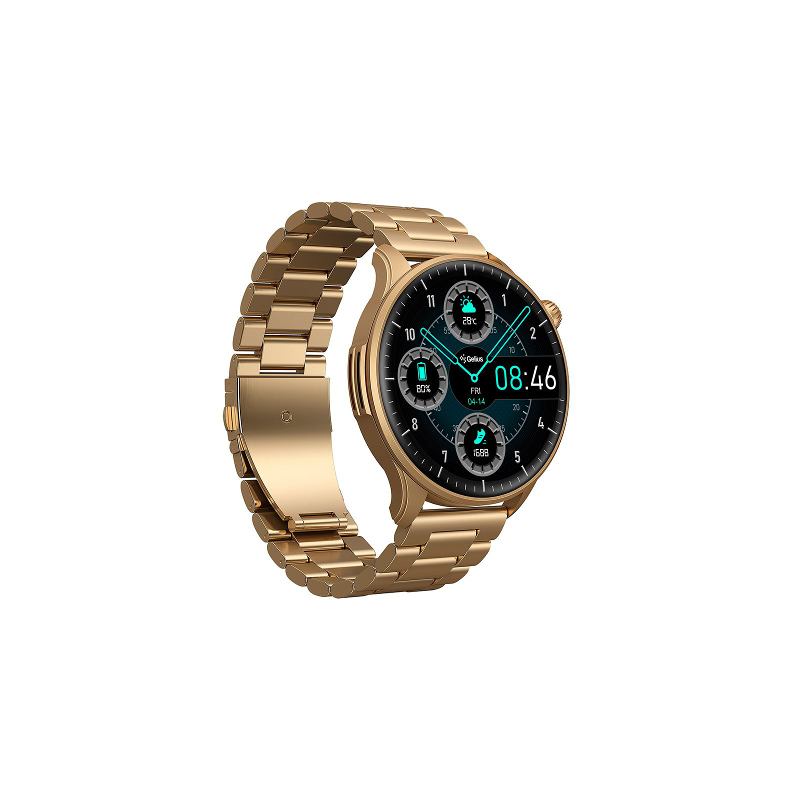 Смарт-годинник Gelius Pro GP-SW010 (Amazwatch GT3) Bronze Gold (2099900942570) зображення 6