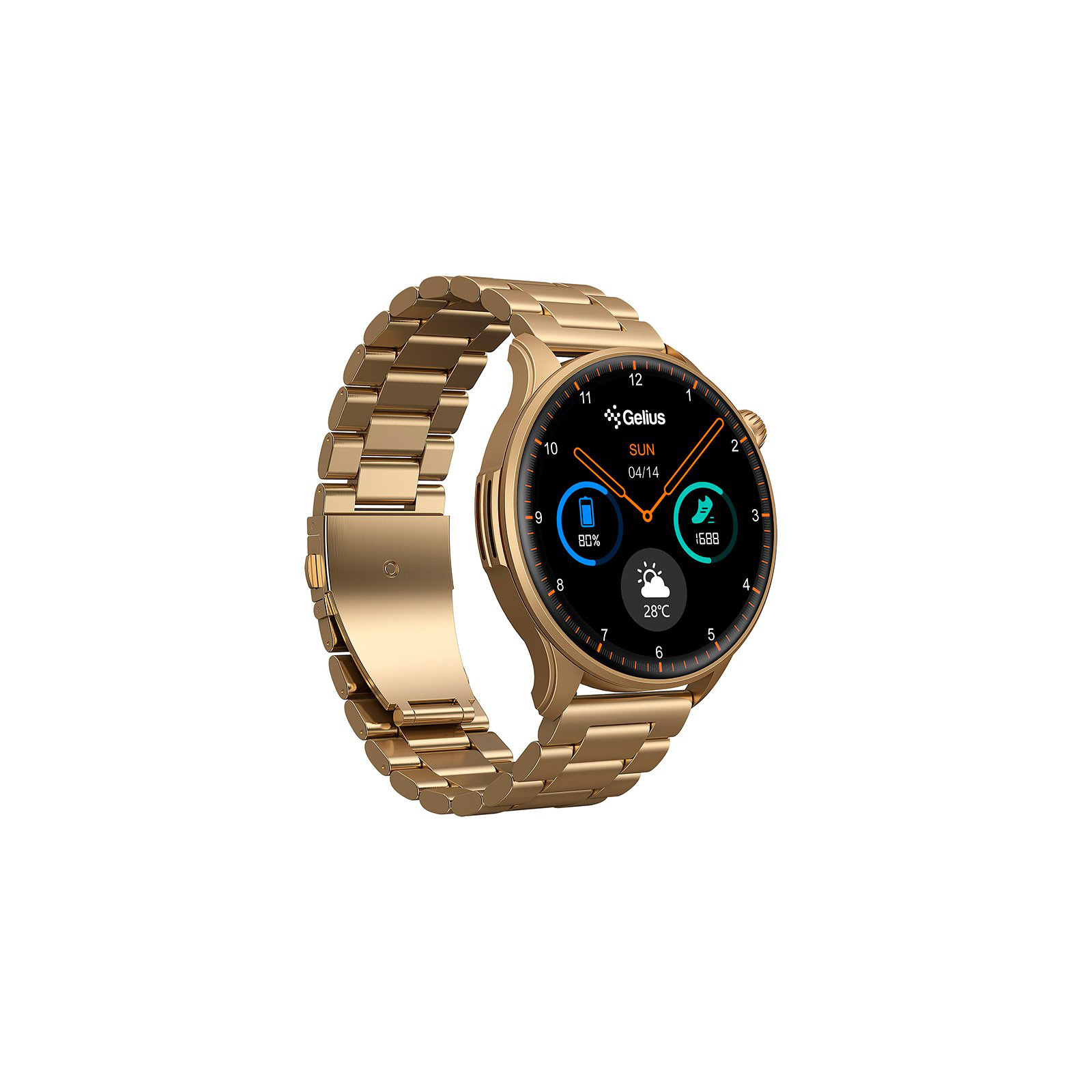 Смарт-годинник Gelius Pro GP-SW010 (Amazwatch GT3) Bronze Gold (2099900942570) зображення 8