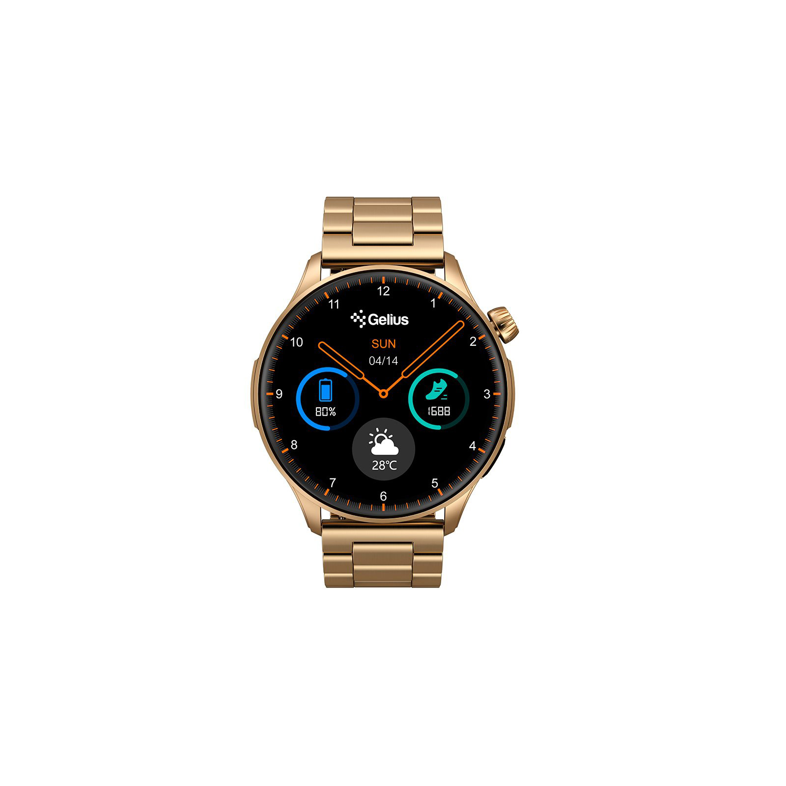 Смарт-часы Gelius Pro GP-SW010 (Amazwatch GT3) Gun (2099900942563) изображение 9