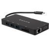 Концентратор Vinga USB-C 3.1 to VGA+HDMI+RJ45+3xUSB3.0+USB2.0+SD/TF+PD100W+Audio (VHYC10) зображення 3