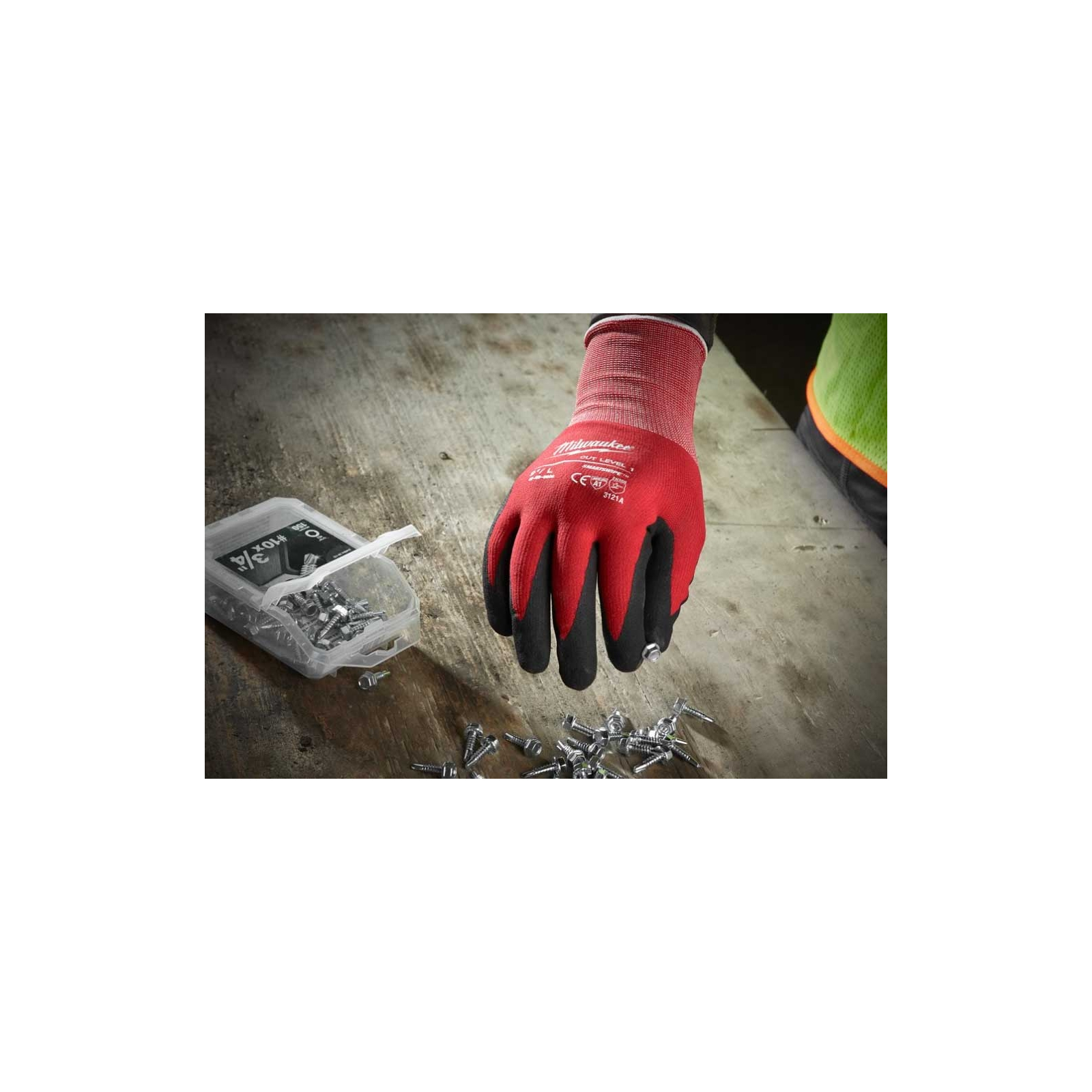 Захисні рукавиці Milwaukee з опором порізам 1 рівня, зимові, 8/M (4932471343) зображення 4