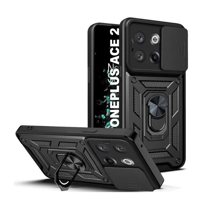 Чохол до мобільного телефона BeCover Military OnePlus Ace 2 Black (710137)