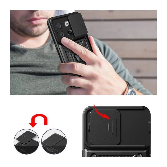Чохол до мобільного телефона BeCover Military OnePlus Ace 2 Black (710137) зображення 4