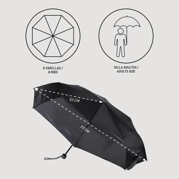 Парасоля Cerda Mandalorian - The Child Umbrella зі змінним кольором (CERDA-2400000582) зображення 12