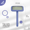 Расческа для животных Tauro Pro Line прямоугольный S, зубцы 11 мм purple (TPLB63544) изображение 3