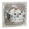 Розетка Schneider Electric ASFORA з кришкою, біла (EPH3100121) зображення 7