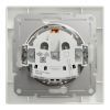 Розетка Schneider Electric ASFORA з кришкою, біла (EPH3100121) зображення 8