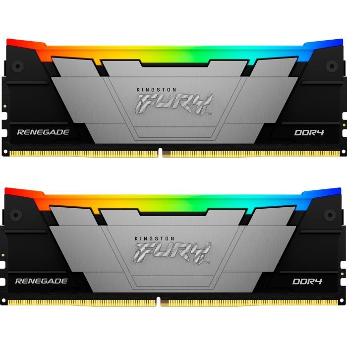 Модуль памяти для компьютера DDR4 32GB (2x16GB) 3600 MHz Fury Renegade RGB Kingston Fury (ex.HyperX) (KF436C16RB12AK2/32)