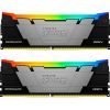 Модуль памяти для компьютера DDR4 32GB (2x16GB) 3600 MHz Fury Renegade RGB Kingston Fury (ex.HyperX) (KF436C16RB12AK2/32)
