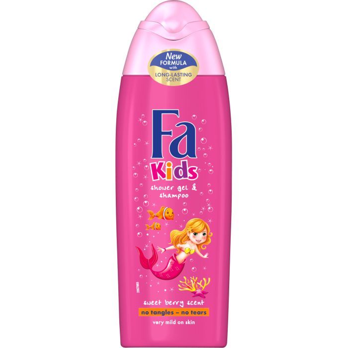 Дитячий гель для душу Fa Kids Русалонька для дівчаток 250 мл (9000100662550)