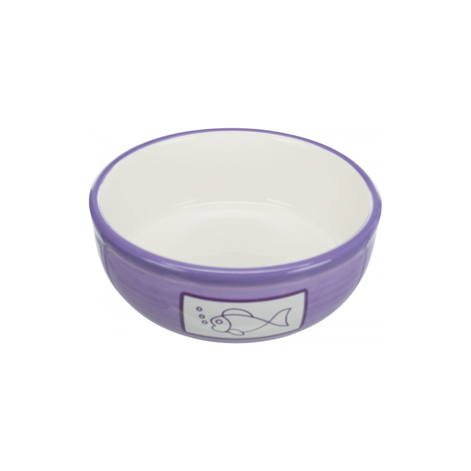 Посуда для кошек Trixie Миска керамическая 350 мл/12.5 см (цвета в ассортименте) (4011905246581)