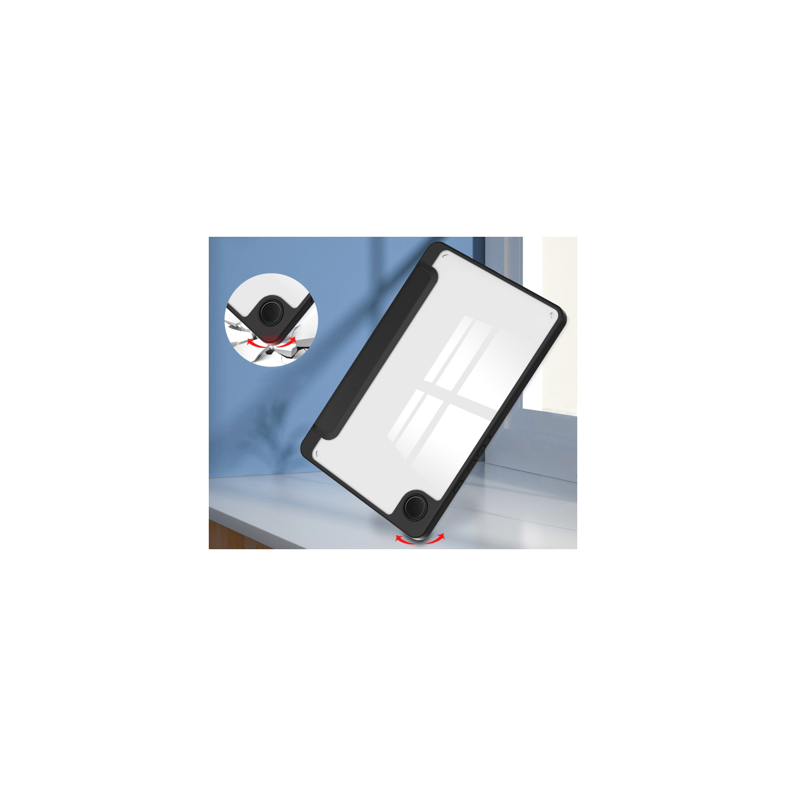 Чохол до планшета BeCover Soft Edge stylus holder Samsung Tab A9 Plus SM-X210/SM-X215/SM-X216 11.0" Black (710366) зображення 7