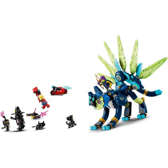 Конструктор LEGO DREAMZzzzz Зоуи и котосова Зиан 437 деталей (71476) изображение 4