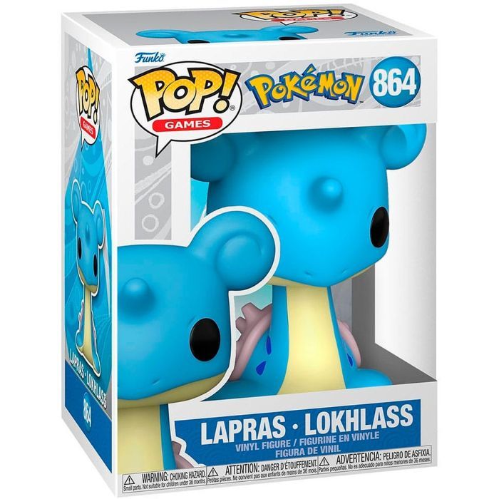 Фигурка Funko Pop Games: Pokemon - Lapras (5908305245254) изображение 2