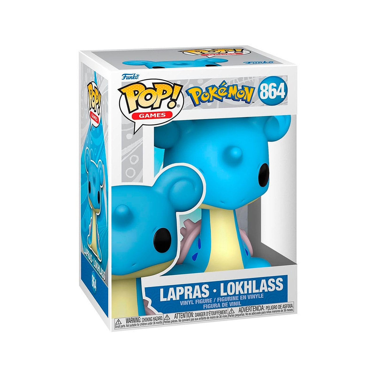 Фігурка Funko Pop Games: Pokemon - Lapras (5908305245254) зображення 2