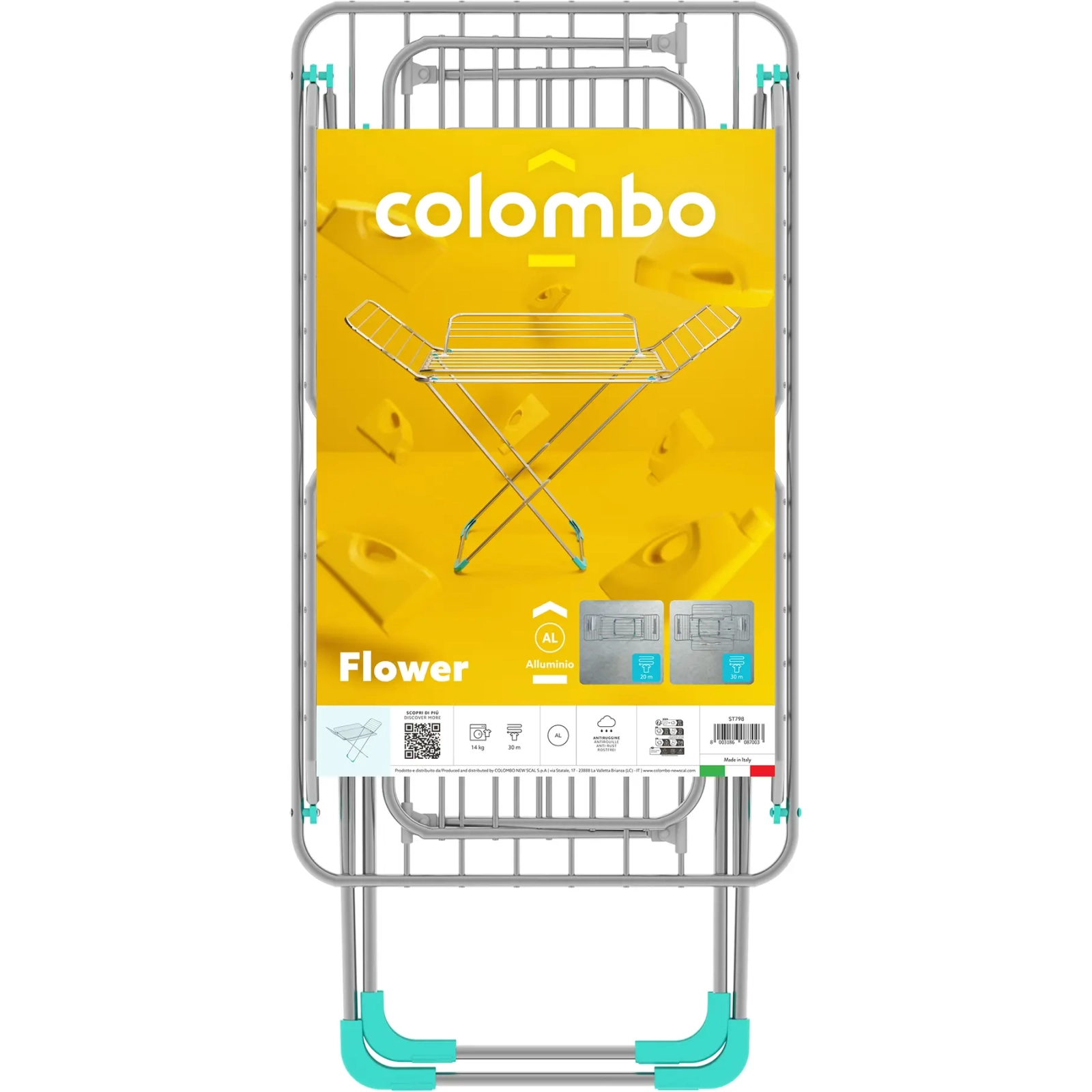 Сушилка для белья Colombo Flower Напольная 30 м (ST798) (930495) изображение 3