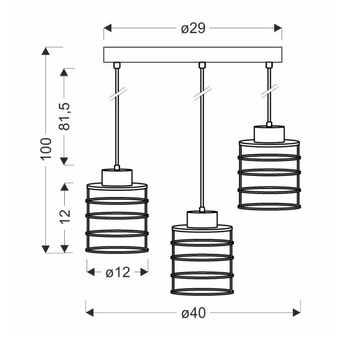 Люстра Candellux Glob (33-00408) изображение 3