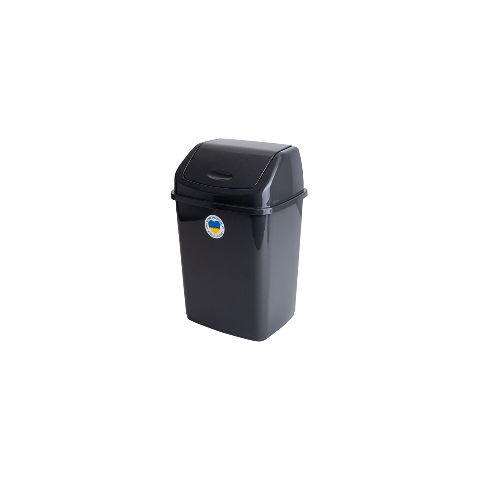 Контейнер для мусора Алеана Гранит 5 л (алн 122061/граніт)