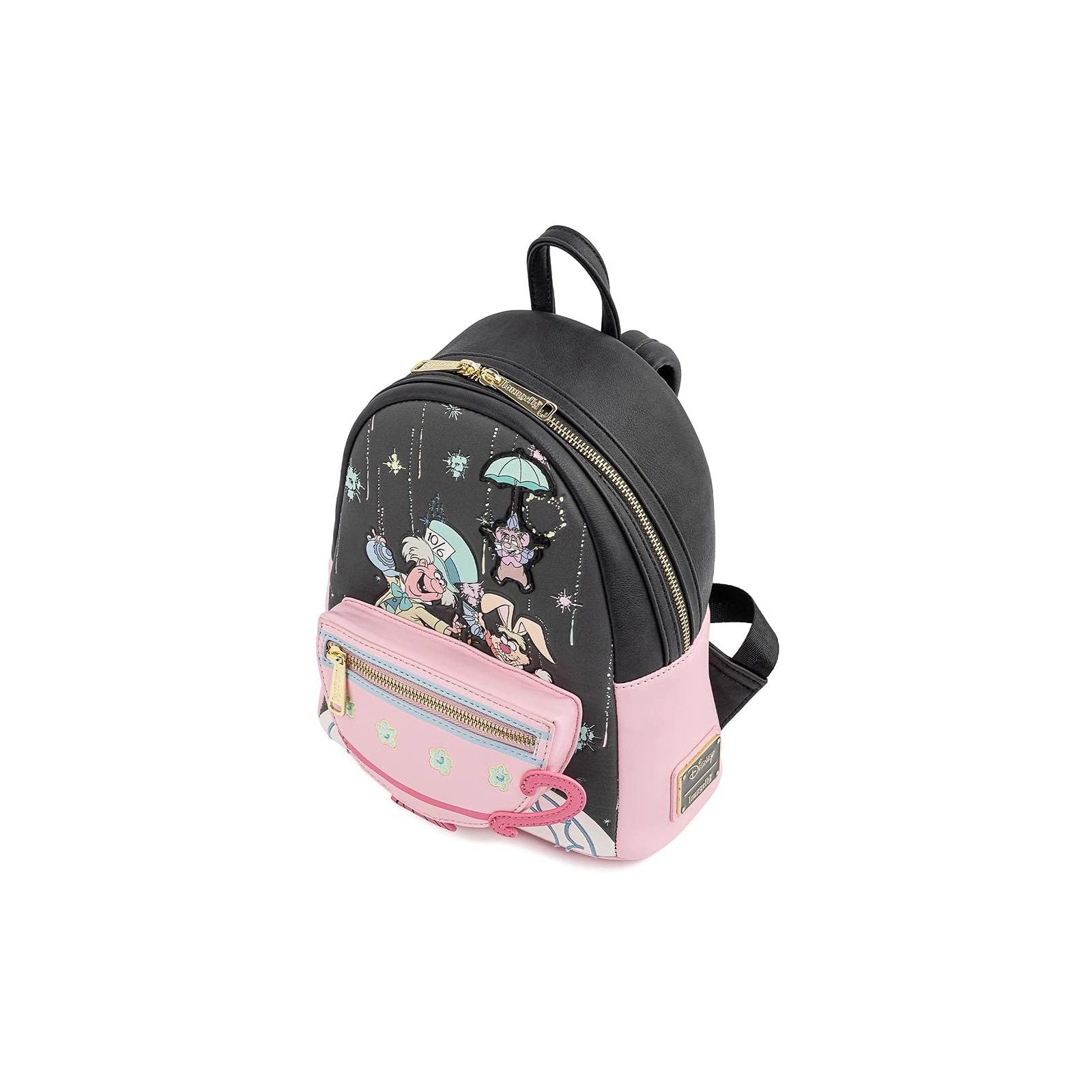 Рюкзак школьный Loungefly Disney - Alice in Wonderland A Very Merry Unbirthday Mini Backpack (WDBK1651) изображение 5
