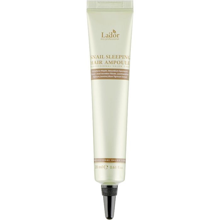 Сироватка для волосся La'dor Snail Sleeping Hair Ampoule Інтенсивне відновлення Нічна 20 мл (8809500810599)