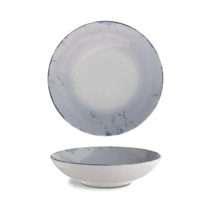 Тарелка G.Benedikt Isabelle глибока 22 см Stone Blue (ISC1922-K0008)
