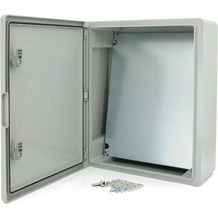 Шкаф настенный ADAL PANO 500х400х180, IP65, Бокс ударопрочный, ABS пластик (108881) изображение 2